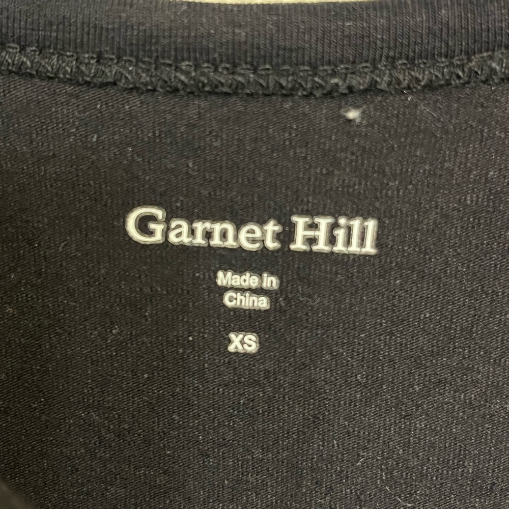 Garnet Hill Classic Black Basic Layered Travel Dr… - image 2